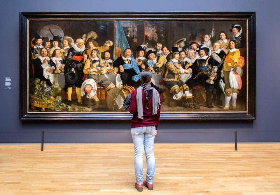 în interiorul rijksmuseum